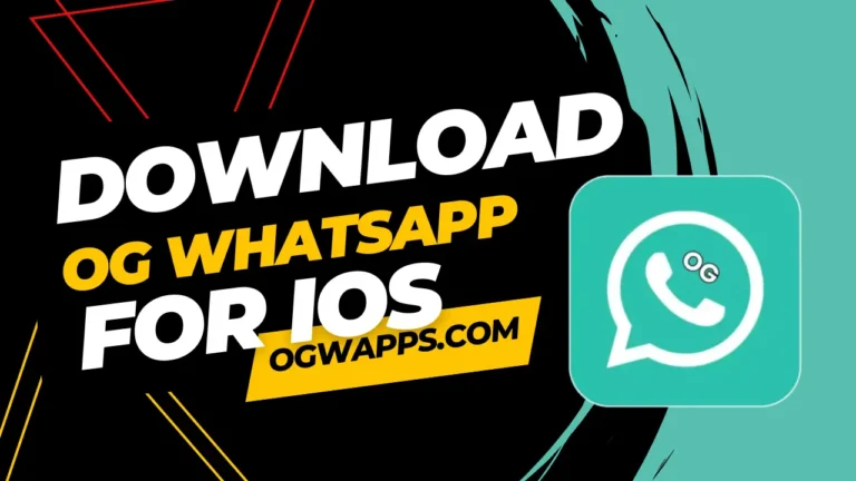 Download OG WhatsApp APK for iOS